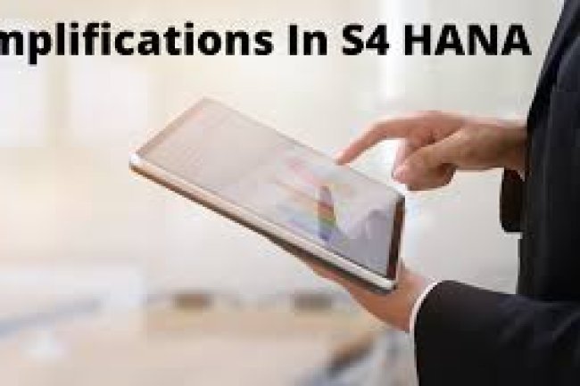 Simplifications in SAP S4 HANA Finance 2022